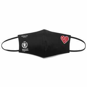 Watch Hunger Stop LOVE Organic Cotton Face Mask