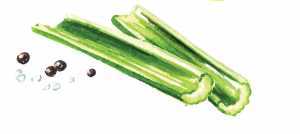 The history of the caesar cocktail | Celery sticks