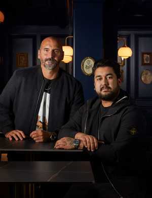 Frankie Solarik and Kurt Tissera at Prequel & Co. Apothecary Frankie Solarik and Kurt Tissera at Prequel & Co. Apothecary