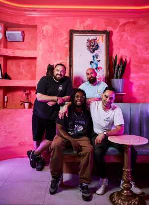 The Le Tigre team: Bartender Keevan Robertson, co-owner Stephen Gouzopoulos, beverage director Andrew Foster, co-owner Rob Granicolo The Le Tigre team: Bartender Keevan Robertson, co-owner Stephen Gouzopoulos, beverage director Andrew Foster, co-owner Rob Granicolo