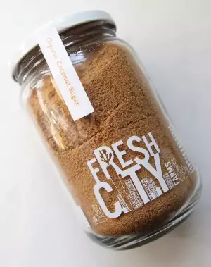 Fresh City&rsquo;s spelt and coconut sugar thumbprint cookies recipe | Fresh City Coconut Palm Sugar