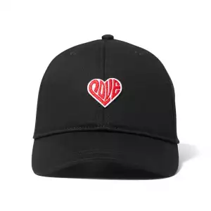Watch Hunger Stop LOVE Organic Cotton Baseball Hat