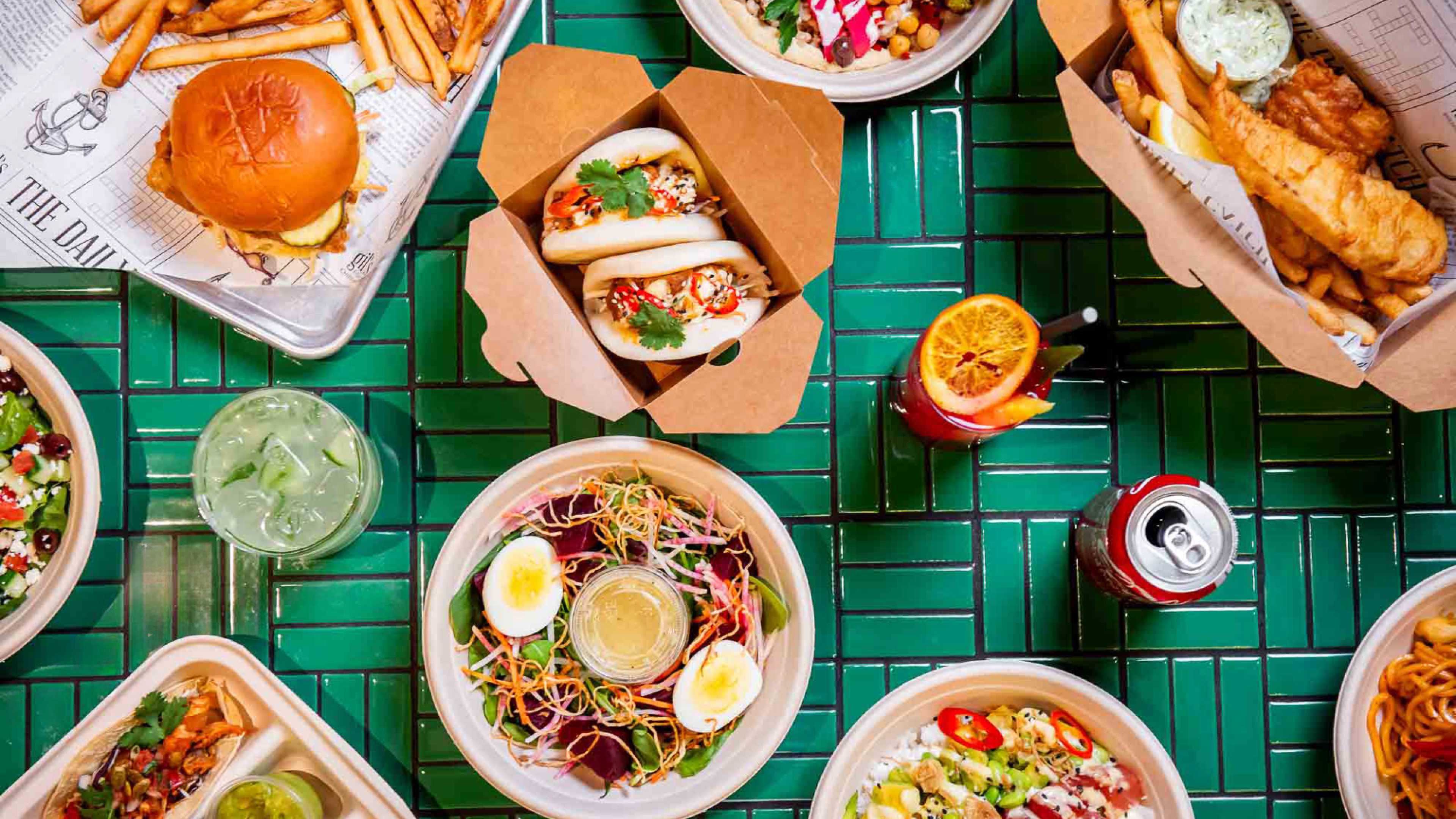 What's on the menu at Queen's Cross Food Hall Foodism CA