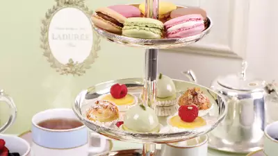 Afternoon tea and high tea in Toronto | Ladur&eacute;e afternoon tea service