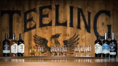 Irish whisky | A lineup of Teeling bottles and tastings