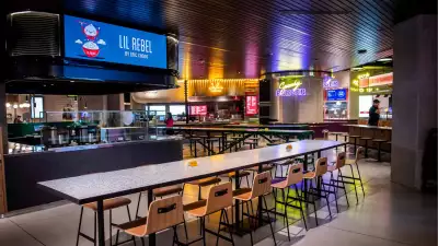 Queen's Cross Food Hall | Lil Rebel by Eric Chong, one of the two rotating stalls at Queen's Cross Food Hall