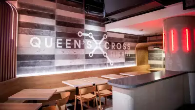 Queen's Cross Food Hall | One of the seating areas at Queen's Cross Food Hall