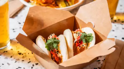 Queen's Cross Food Hall | Bao from Happy Tangle at Queen's Cross Food Hall