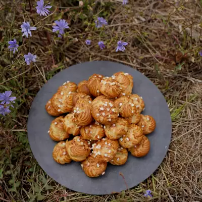 Pastries made with butter