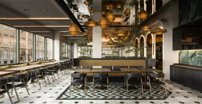 Visit Markham | The interior of Glass Kitchen, an Asian-fusion restaurant in Markham
