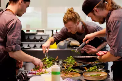Feast On&reg; | Chefs prep a meal at Sixthirtynine, a fine-dining restaurant in the heart of Oxford County