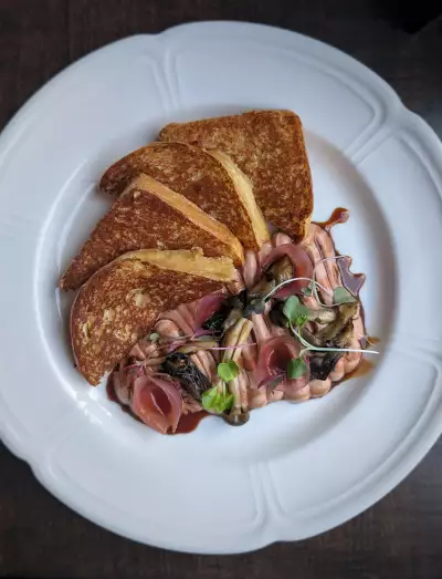 The Berczy Tavern | Chicken liver mousse at The Berczy Tavern