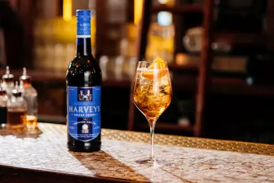 Harveys Bristol Cream Sherry | A Harveys Spritz cocktail made with Harveys Bristol Cream Sherry
