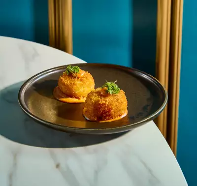 Bar Reyna, Toronto | Manchego Croquettes