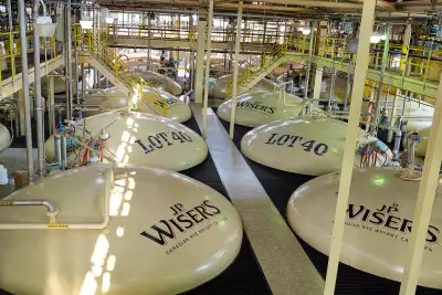 Canadian whisky | Inside Hiram Walker Distillery in Windsor, Ontario