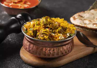 Toronto takeout and wine pairings | Lamb Biryani Toronto takeout and wine pairings | Lamb Biryani