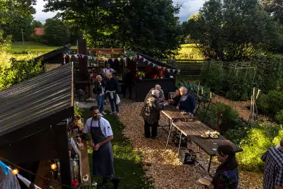 Down Home in Markdale | The garden outside at Down Home is a hive of activity in the summer