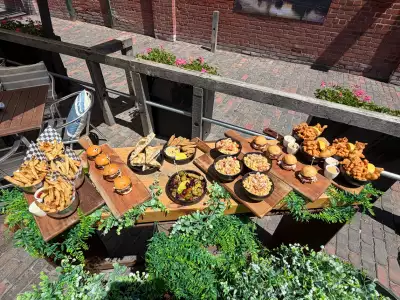 Where to watch the FIFA World Cup in Toronto | A spread of fries burgers, sliders and more at Pure Spirits in the Distillery District Where to watch the FIFA World Cup in Toronto | A spread of fries burgers, sliders and more at Pure Spirits in the Distillery District