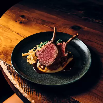 Pan-Roasted Venison Rack at Antler Kitchen & Bar