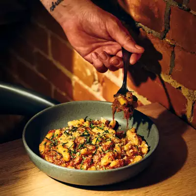 Wild Boar Cavatelli at Antler Kitchen & Bar