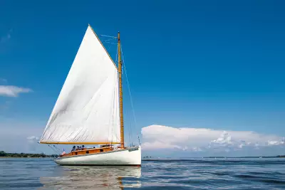 A sailboat in Maryland