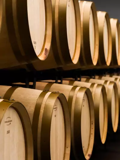 Barrels at Ch&acirc;teau Sainte Marguerite