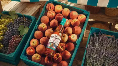 The Glenlivet 12 Year Old Beyond Speyside Series: Provence Edition in a crate of peaches