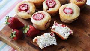 Virtual cooking classes with Dobbernationloves | strawberry cream cheese muffins recipe Virtual cooking classes with Dobbernationloves | strawberry cream cheese muffins recipe