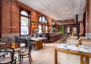 The Bistro + Bar inside the Gladstone House