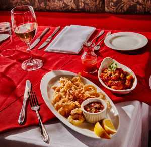 Calamari alla Kornati at Joso's in Yorkville Calamari alla Kornati at Joso's in Yorkville
