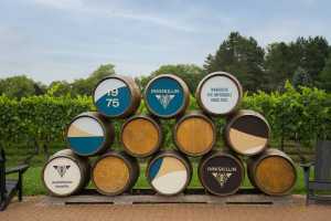 Inniskillin wine barrels Inniskillin wine barrels