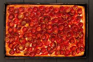 Prince Street Pizza Toronto | Spicy Spring Sicilian Square with pepperoni and Fra Diavolo Sauce Prince Street Pizza Toronto | Spicy Spring Sicilian Square with pepperoni and Fra Diavolo Sauce