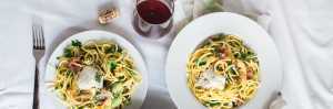 Pasta and wine for dinner Pasta and wine for dinner