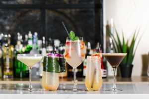 Soluna Toronto | A lineup of cocktails at Soluna Soluna Toronto | A lineup of cocktails at Soluna