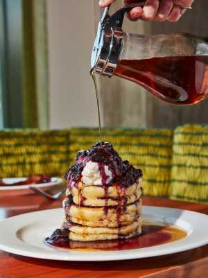 Mildred's Temple Kitchen | Mrs. Biederhof’s Wild Blueberry Buttermilk Pancakes Mildred's Temple Kitchen | Mrs. Biederhof’s Wild Blueberry Buttermilk Pancakes