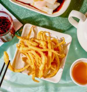 Rol San restaurant Toronto | Deep-fried squid tentacles Rol San restaurant Toronto | Deep-fried squid tentacles