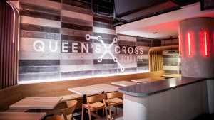 Queen's Cross Food Hall | One of the seating areas at Queen's Cross Food Hall Queen's Cross Food Hall | One of the seating areas at Queen's Cross Food Hall