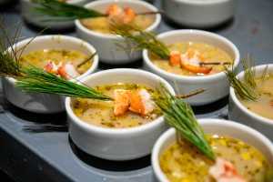 Indigenous food experiences in Canada | Bowls of soup at A Taste of the Atlantic Indigenous food experiences in Canada | Bowls of soup at A Taste of the Atlantic