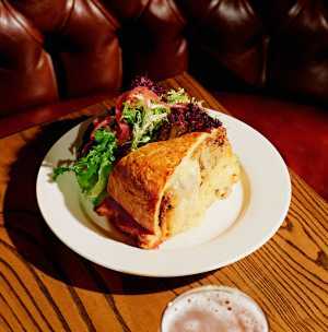 The Oxley in Yorkville | Mushroom and Potato Pithivier The Oxley in Yorkville | Mushroom and Potato Pithivier