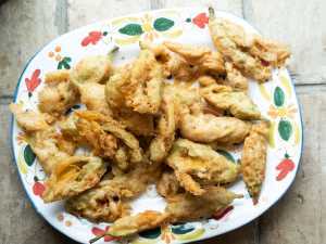 Anna Tasca Lanza Cooking School, Sicily | A traditional Sicilian dish of zucchini flowers stuffed with ricotta Anna Tasca Lanza Cooking School, Sicily | A traditional Sicilian dish of zucchini flowers stuffed with ricotta