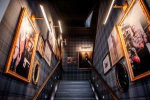 Where The Dorset's exec chef Ryan Lister eats | The stairwell is full of photographs and art at The Dorset Where The Dorset's exec chef Ryan Lister eats | The stairwell is full of photographs and art at The Dorset