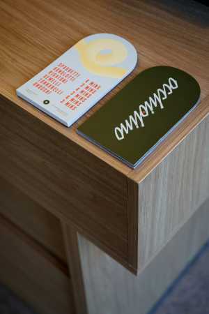 Menus at Occhiolino Toronto designed by The Design Office Menus at Occhiolino Toronto designed by The Design Office