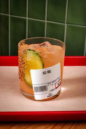Fat Rabbit | A 'Big Red' cocktail at Fat Rabbit in St. Catherines Fat Rabbit | A 'Big Red' cocktail at Fat Rabbit in St. Catherines