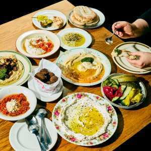Fat Salatim Platter at Fat Pasha Fat Salatim Platter at Fat Pasha