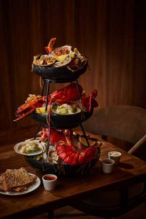 Jacobs & Co. Steakhouse | The seafood tower at the new Jacobs & Co. Steakhouse Jacobs & Co. Steakhouse | The seafood tower at the new Jacobs & Co. Steakhouse