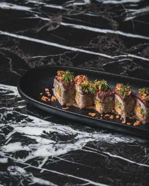 Tono by Akira Back | A platter of sushi at Tono by Akira Back Tono by Akira Back | A platter of sushi at Tono by Akira Back