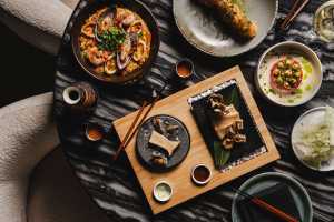 Tono by Akira Back | A spread of mains, sides and more at Tono by Akira Back Tono by Akira Back | A spread of mains, sides and more at Tono by Akira Back