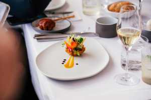 Don Alfonso's urban farm at Casa Loma | A beautiful salad at Don Alfonso, made from the morning's harvest at Casa Loma's urban farm Don Alfonso's urban farm at Casa Loma | A beautiful salad at Don Alfonso, made from the morning's harvest at Casa Loma's urban farm