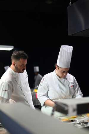 The S. Pellegrino Young Chef Competition | Victoria Rinsma and mentor Rafa Covarrubias The S. Pellegrino Young Chef Competition | Victoria Rinsma and mentor Rafa Covarrubias