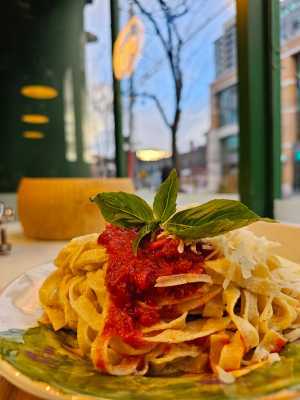 Best new Italian restaurants in Toronto | A plate of pasta at Pastalia
